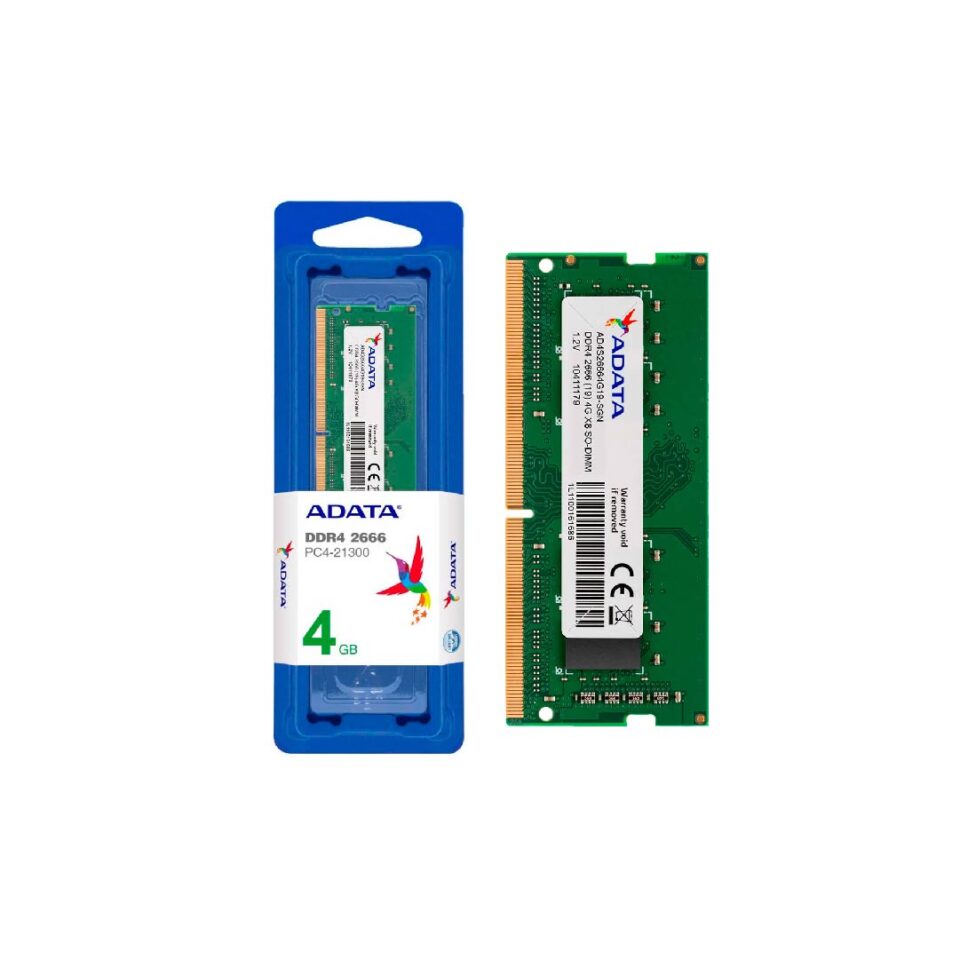 Memoria ram para portatil de 4gb DDR4 2666mhz Adata