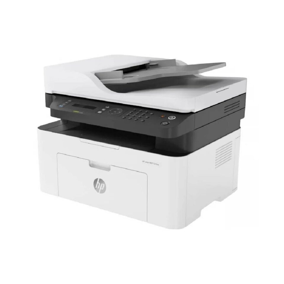 Impresora Hp Laser MFP 137fnw Multifuncional-Monocromática