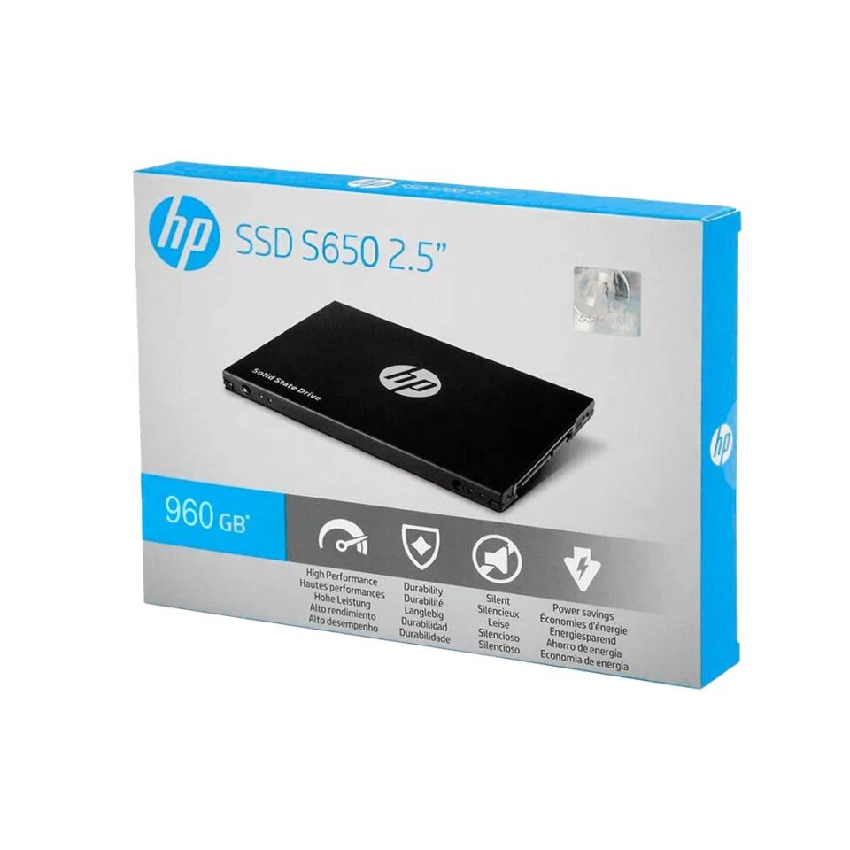DISCO SOLIDO HP S650 - 960GB - SATA 2,5" - 345N0AA