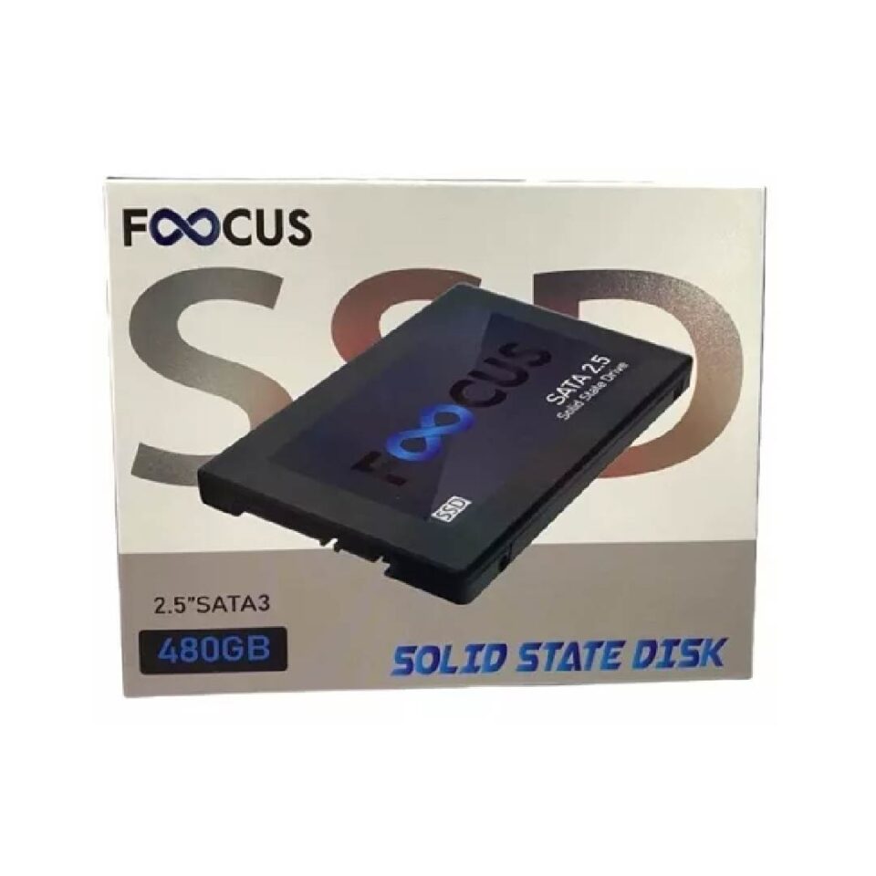 DISCO SOLIDO FOOCUS 480GB - SATA 2,5