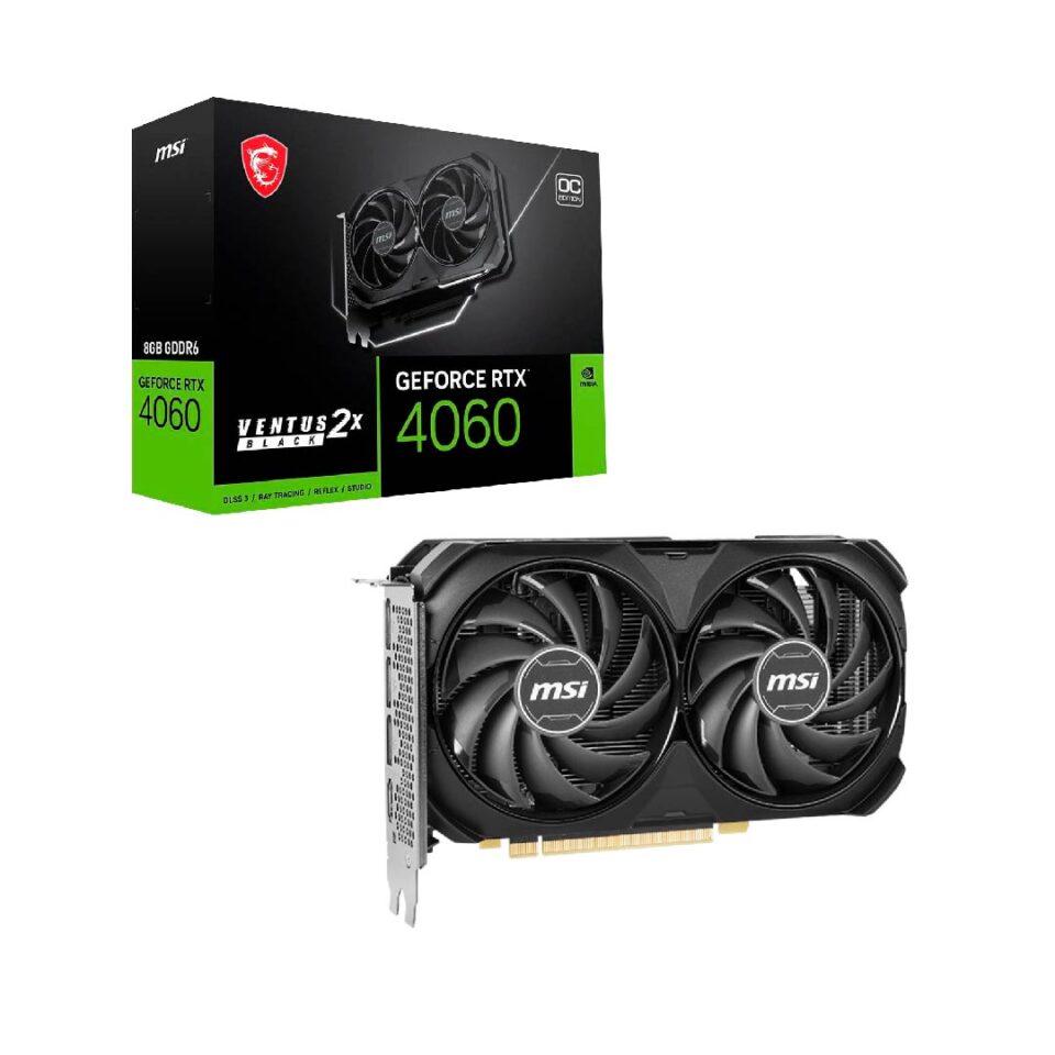 TARJETA DE VIDEO MSI VENTUS RTX 4060 8GB GDDR6