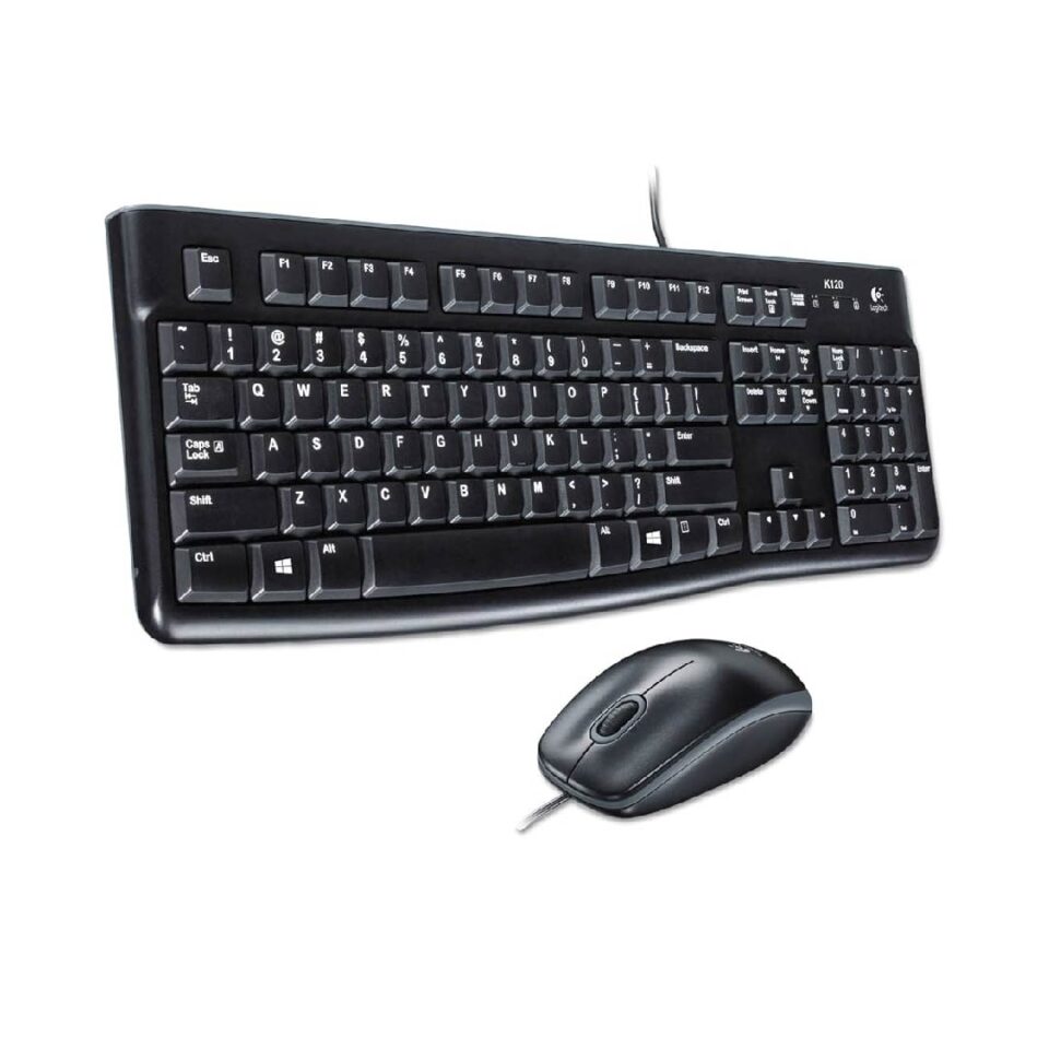 Combo teclado y mouse Logitech MK120