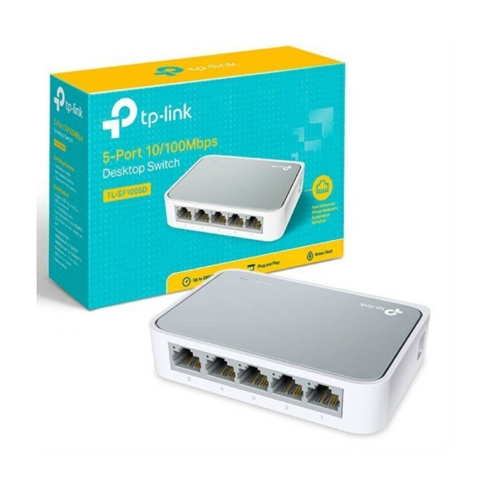 SWITCH TP-LINK 5 PUERTOS ESCRITO MINI 10/100M - TL-SF1005D