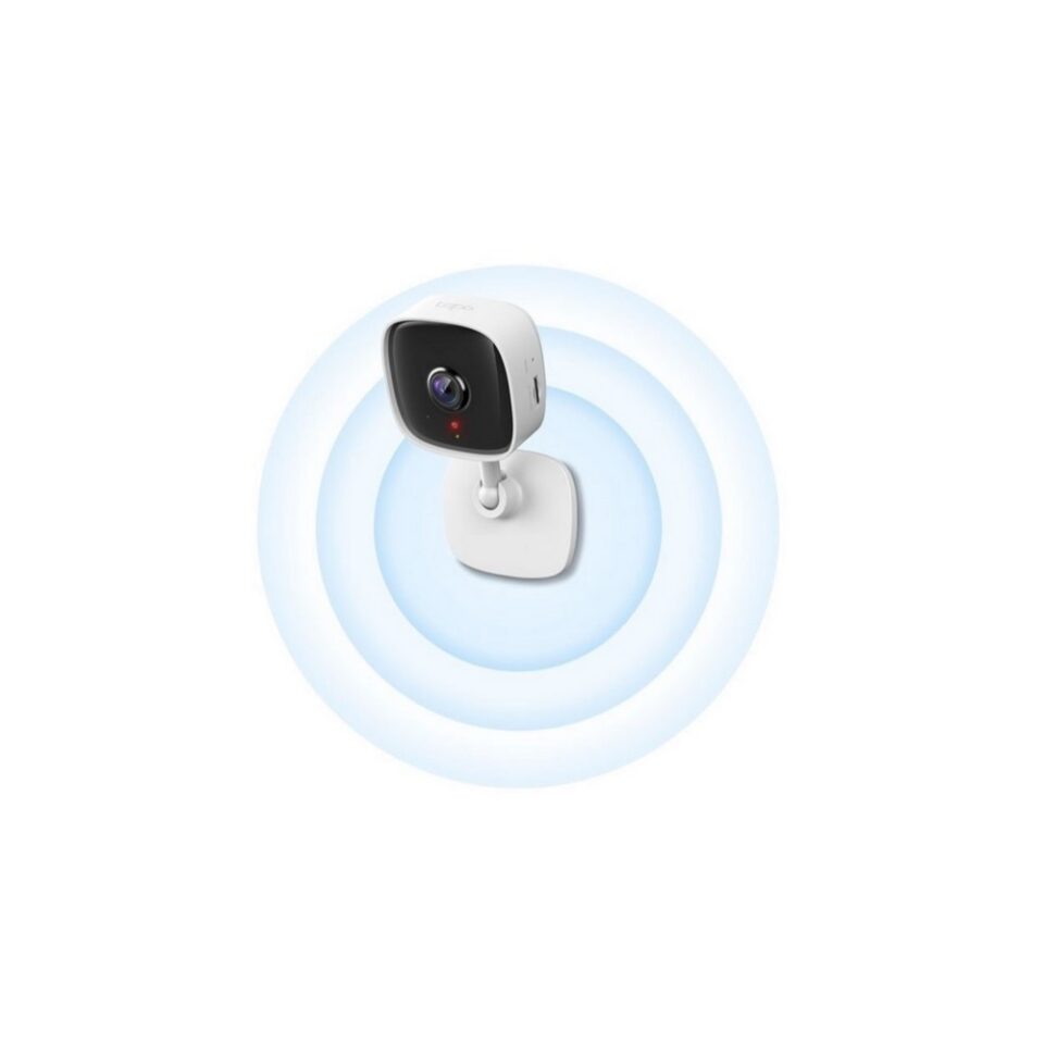 Cámara TPLINK de Seguridad Para El hogar Wifi Blanco - Imagen 3