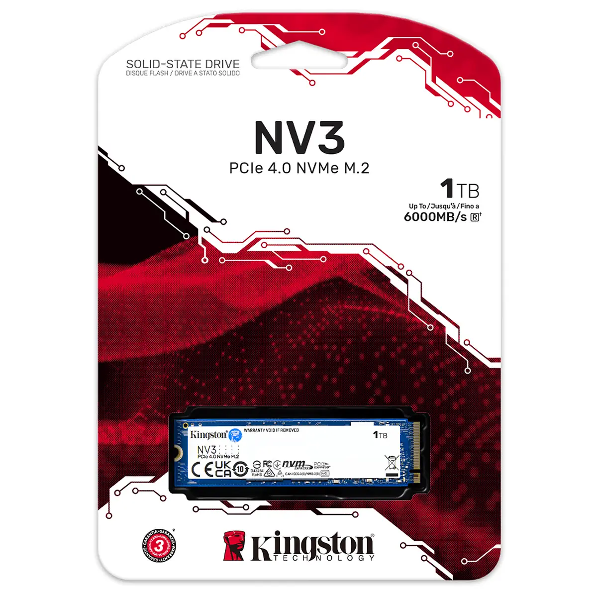 Disco Kingston Nv3 Ssd 1Tb M.2 2280 - Imagen 2