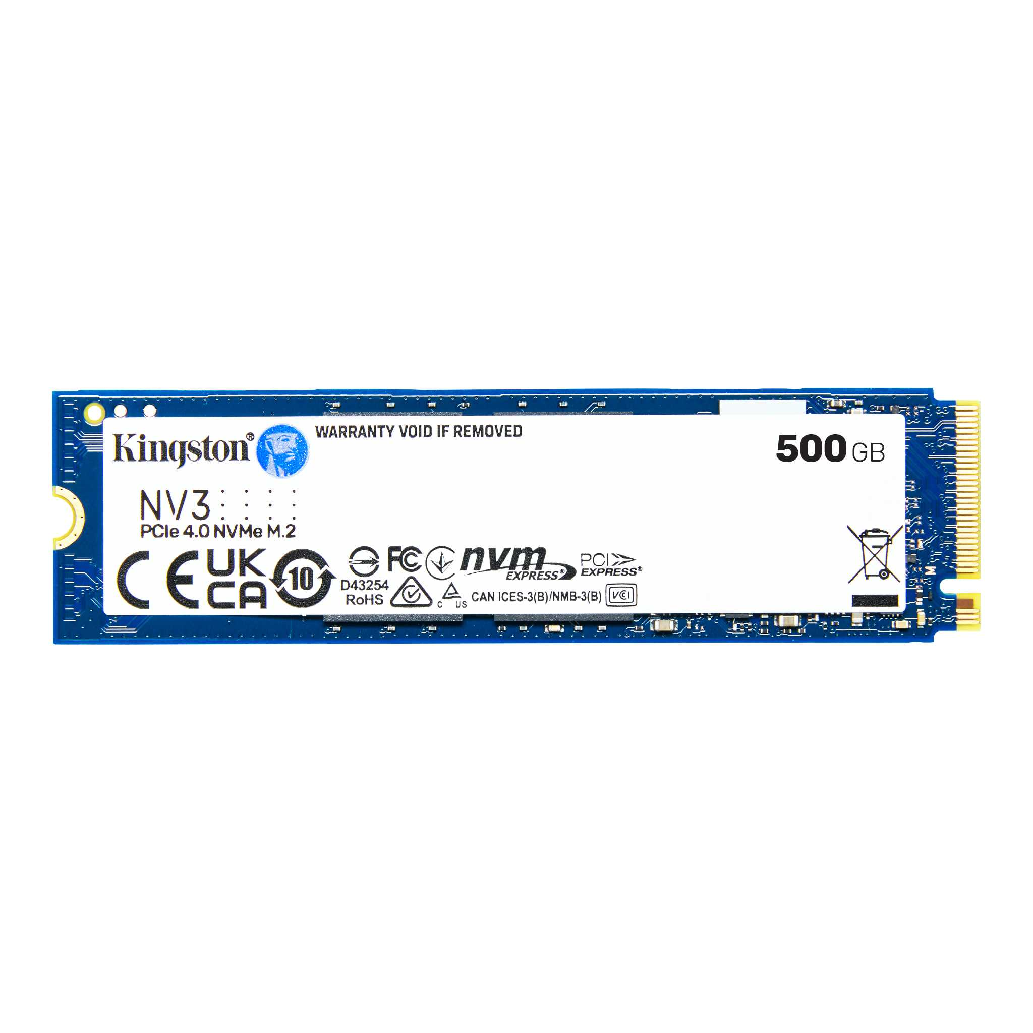 Disco Ssd kingston Nv3 2280 500Gb PCIe NVMe 4.0