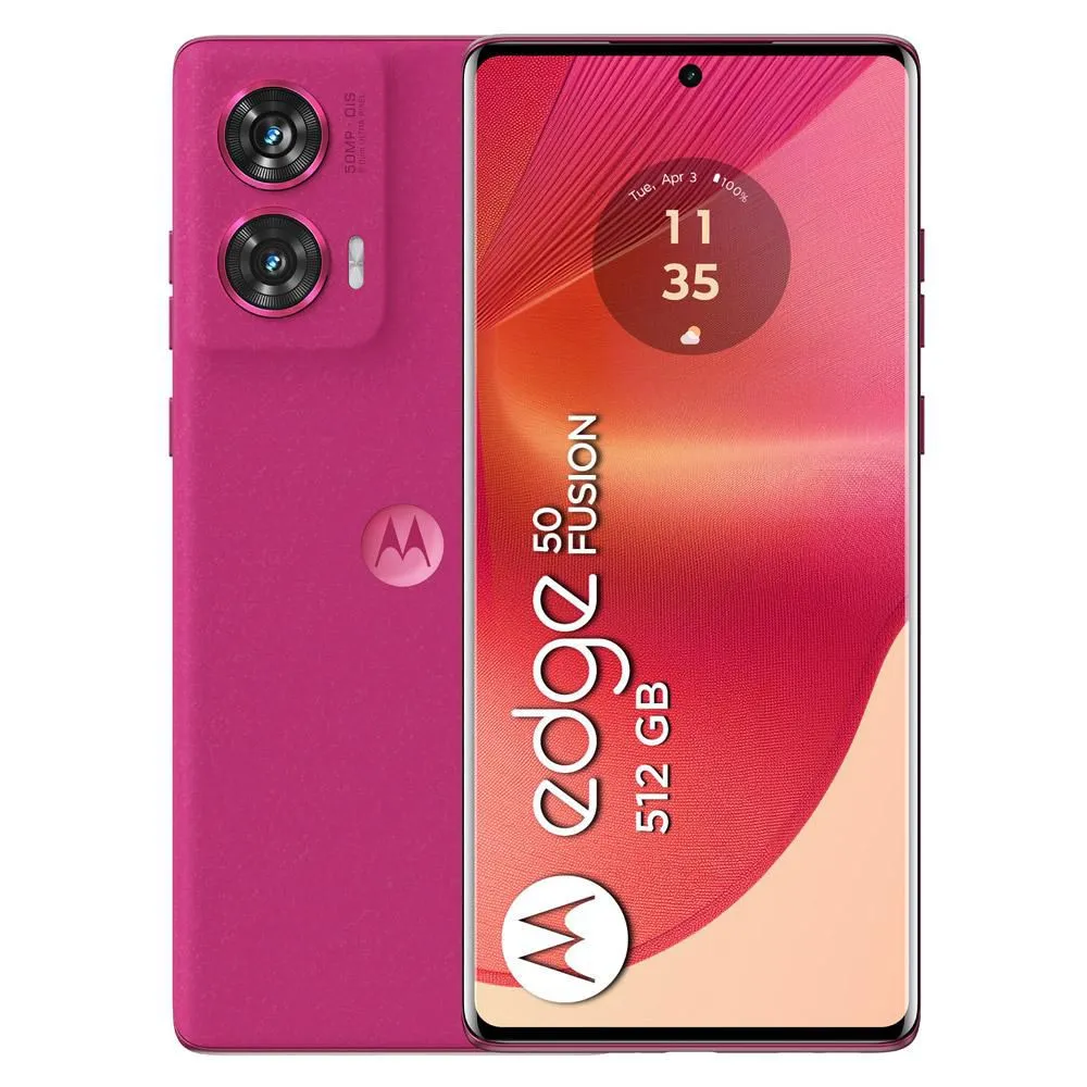 Celular Motorola EDGE 50 Fusion 12Gb 512Gb 5G - Rosa - Imagen 2