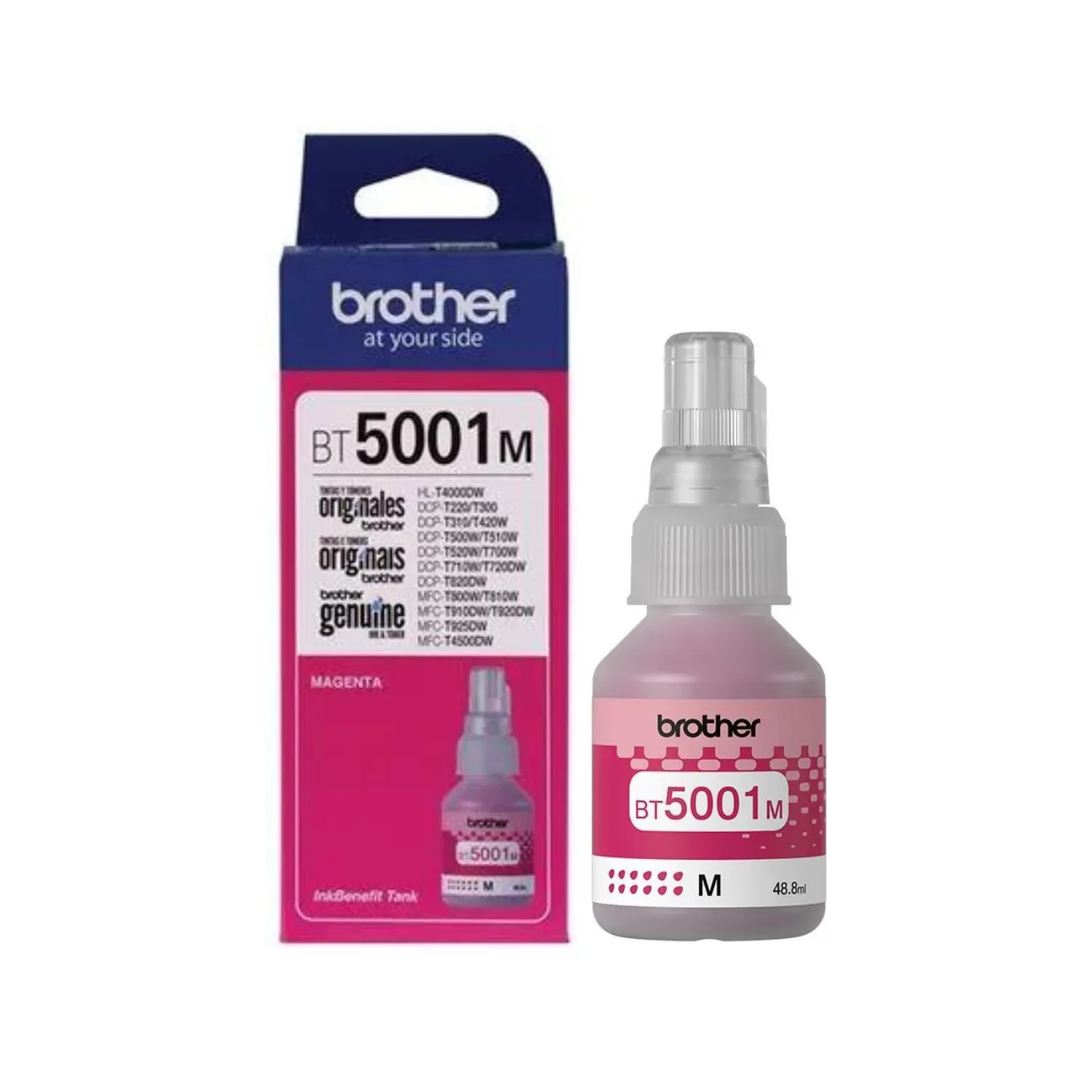 Cartucho de tinta Brother BT5001M Inyección de tinta - Magenta