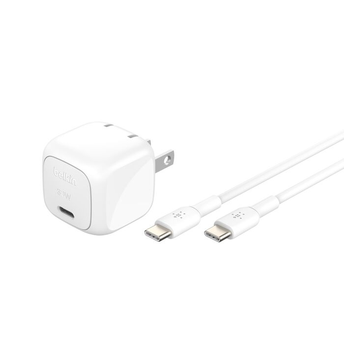 Cargador De Celular Belkin WCA008dq1MWH-B6 30W Lithium Universal